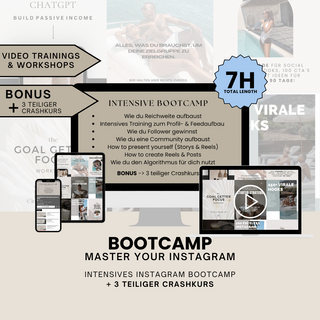 Instagram Bootcamp (7h Videomaterial)